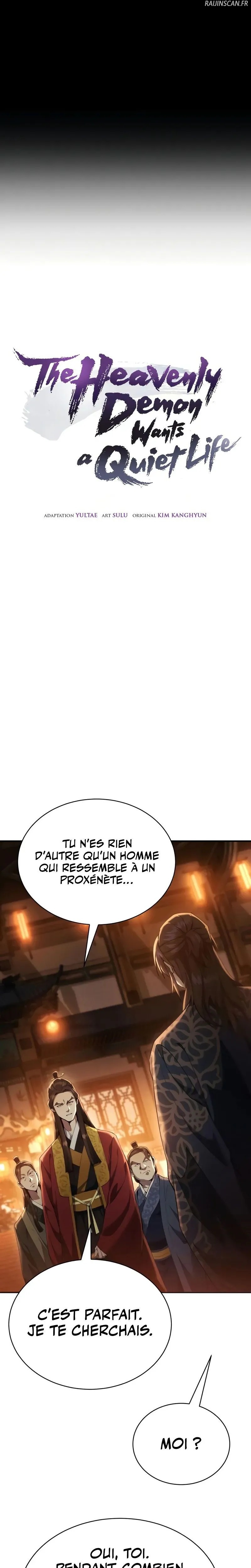 Read The Heavenly Demon Wants a Quiet Life FR Manga Online