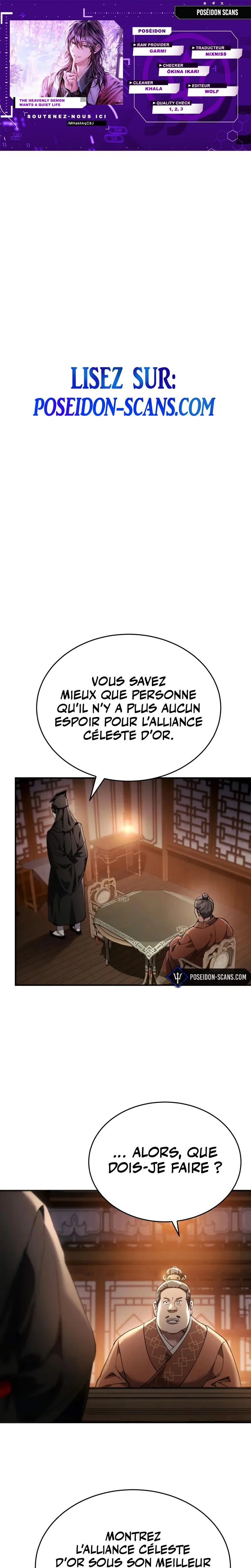 Read The Heavenly Demon Wants a Quiet Life FR Manga Online