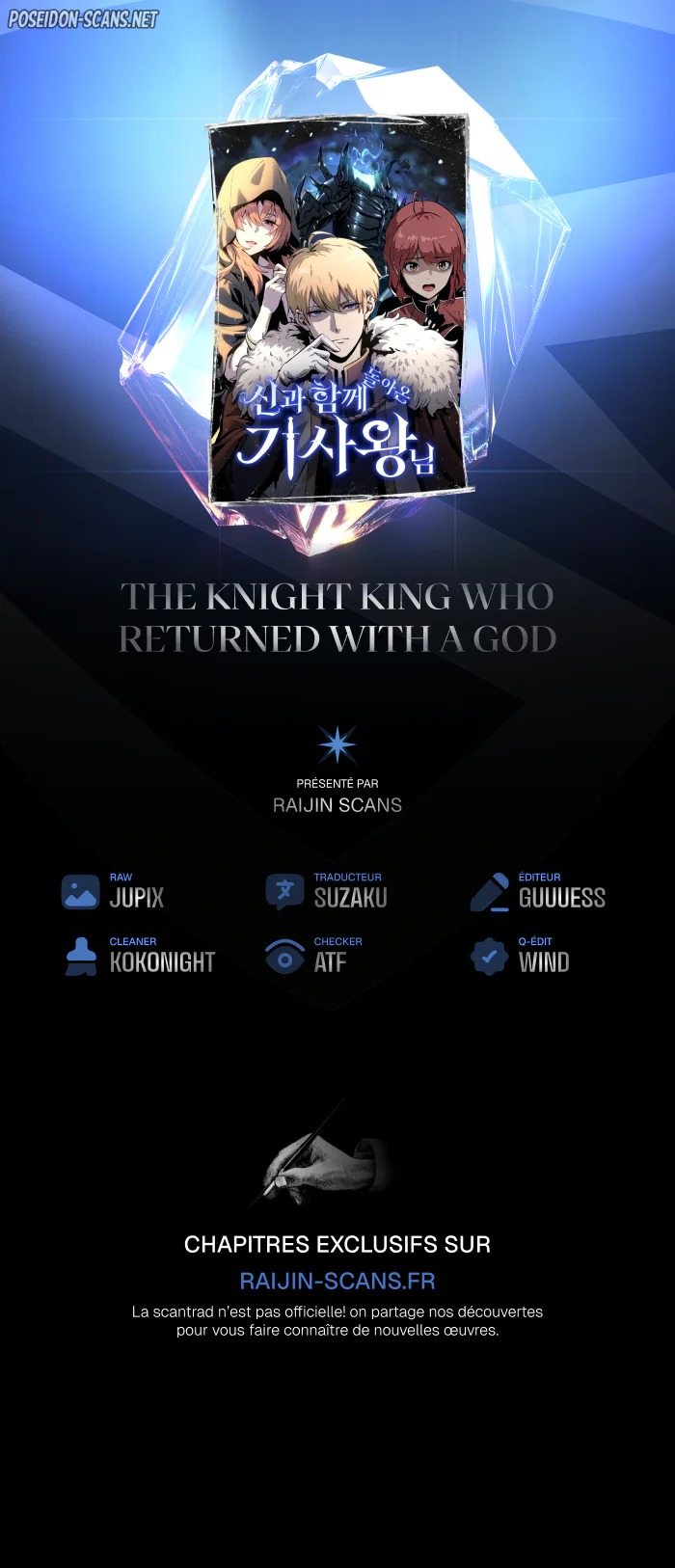 Read The Knight King Who Returned With a God FR Manga Online