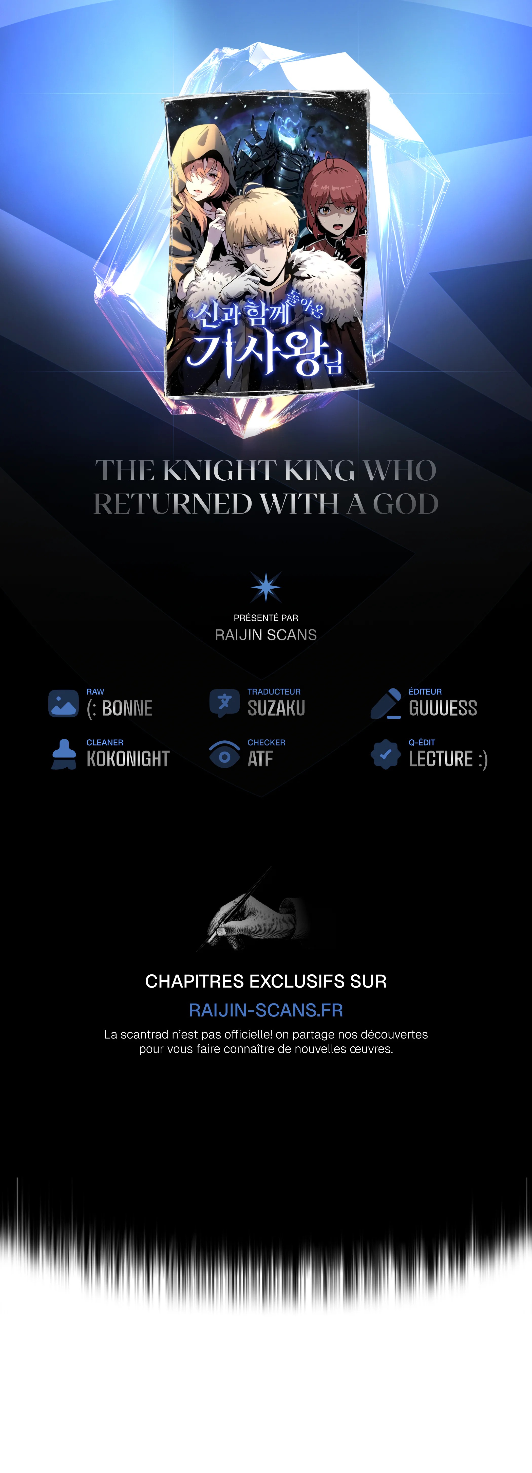 Read The Knight King Who Returned With a God FR Manga Online