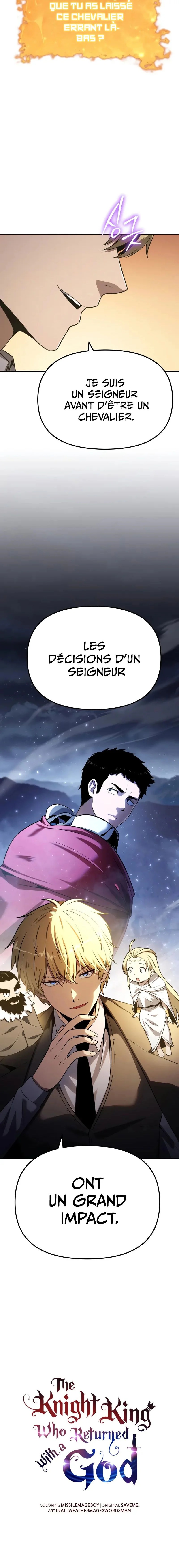 Read The Knight King Who Returned With a God FR Manga Online