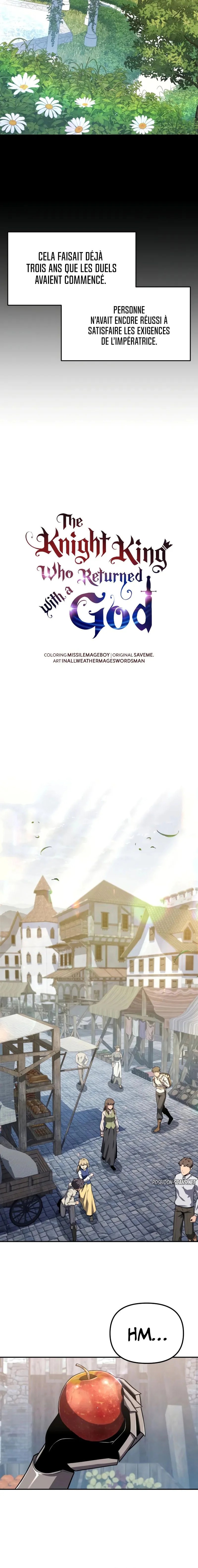 Read The Knight King Who Returned With a God FR Manga Online