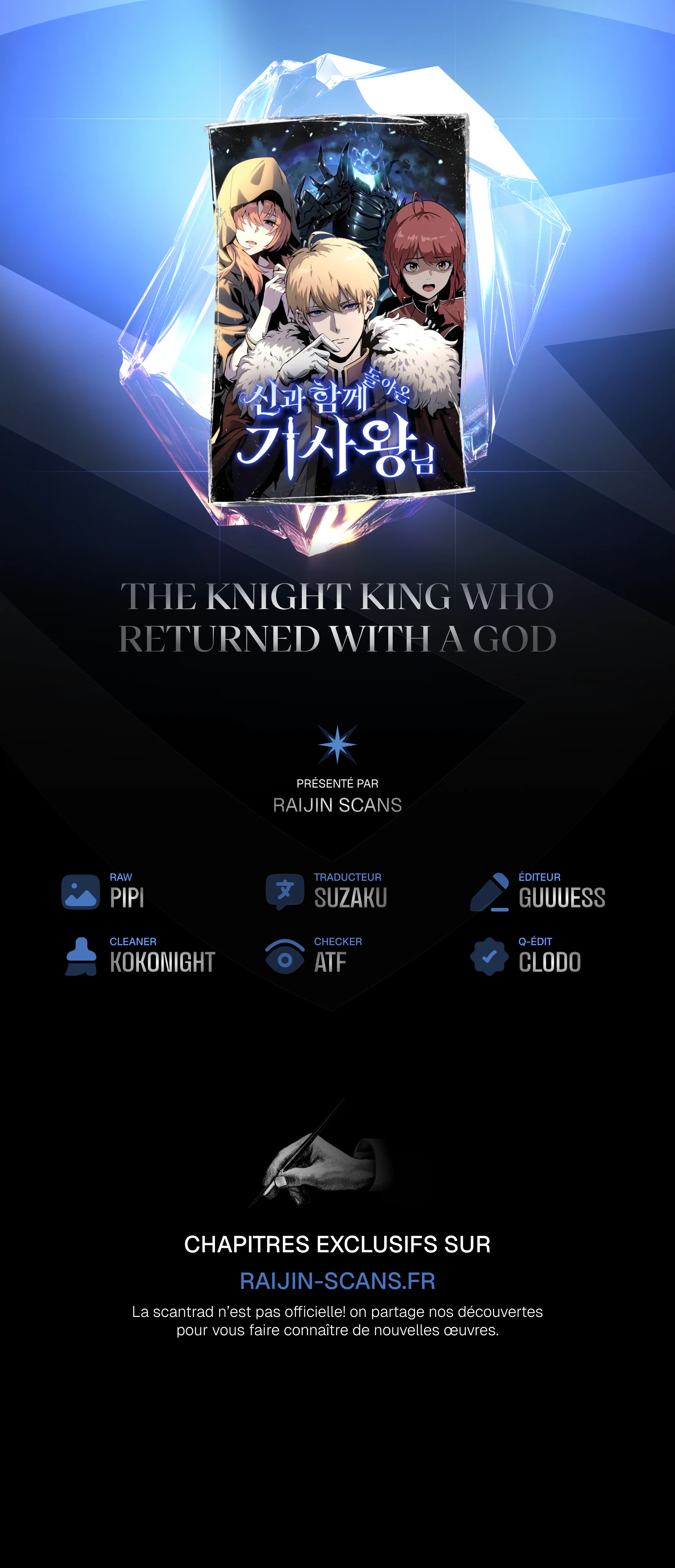 Read The Knight King Who Returned With a God FR Manga Online
