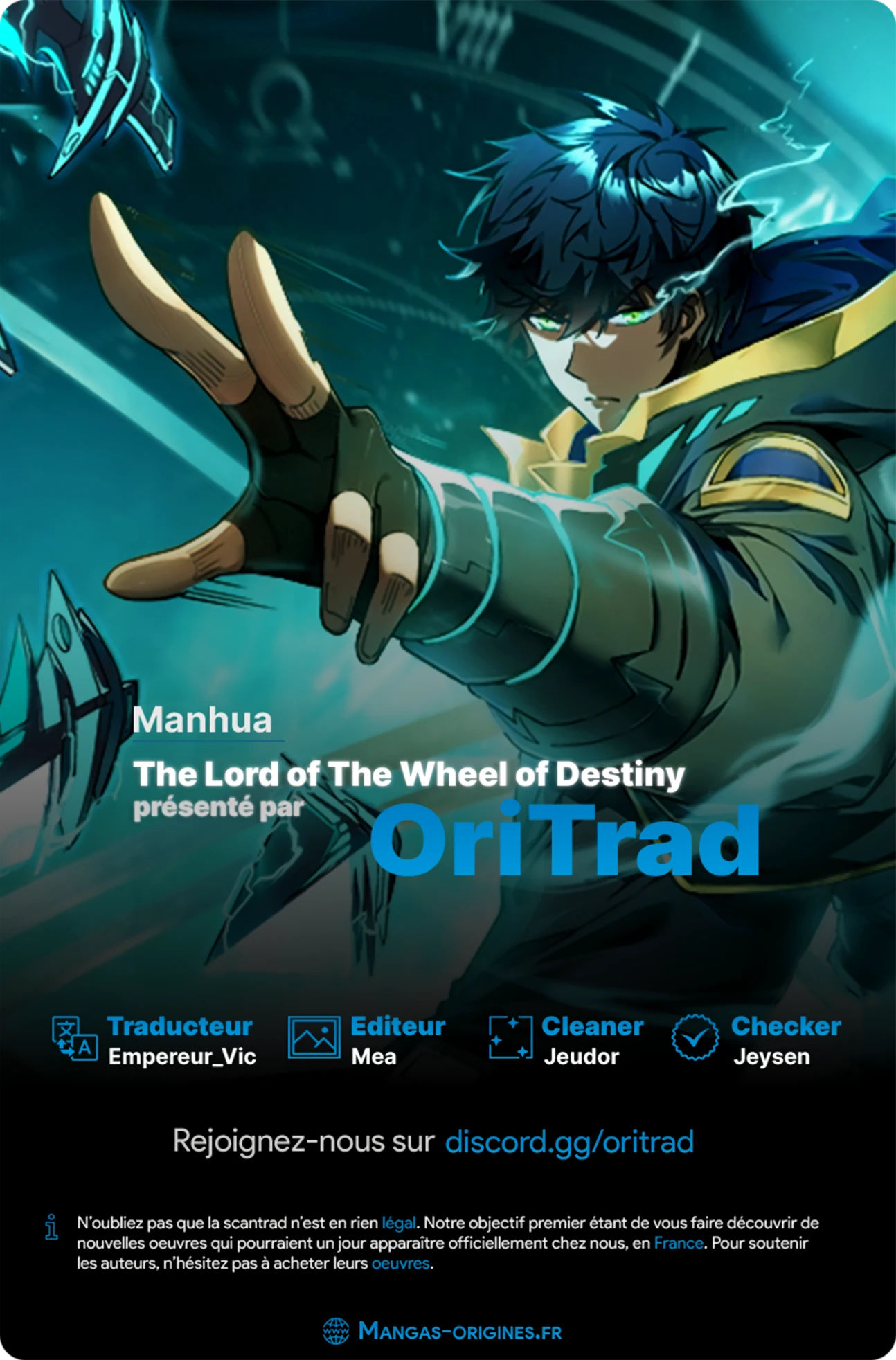 Read The Lord of the Wheel of Destiny FR Manga Online