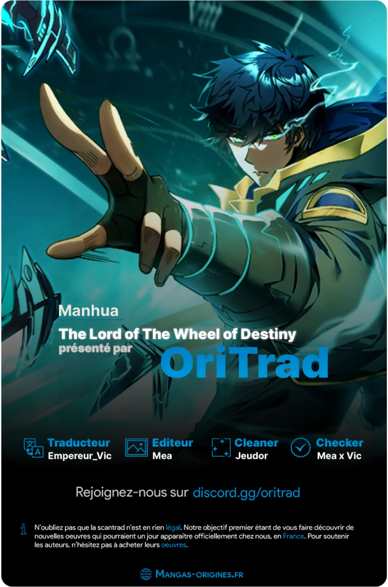 Read The Lord of the Wheel of Destiny FR Manga Online