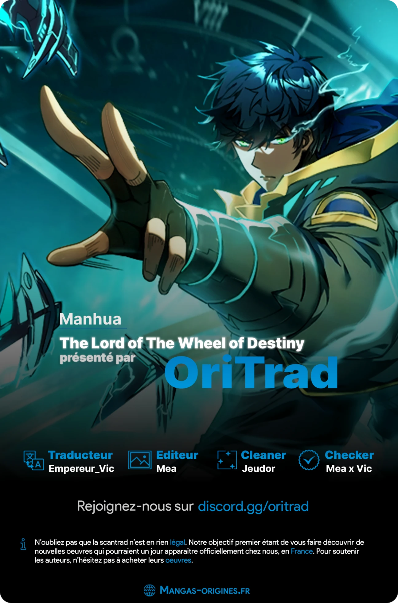 Read The Lord of the Wheel of Destiny FR Manga Online