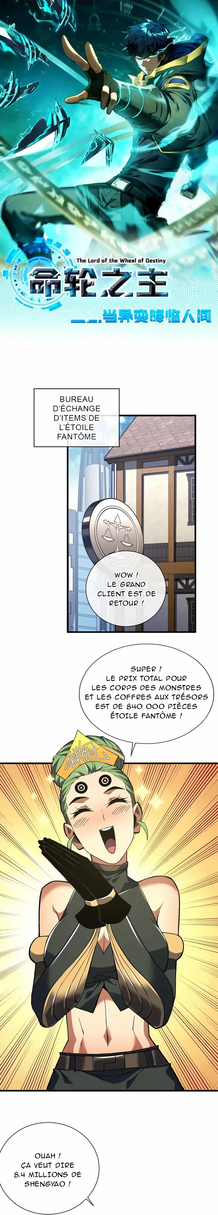 Read The Lord of the Wheel of Destiny FR Manga Online
