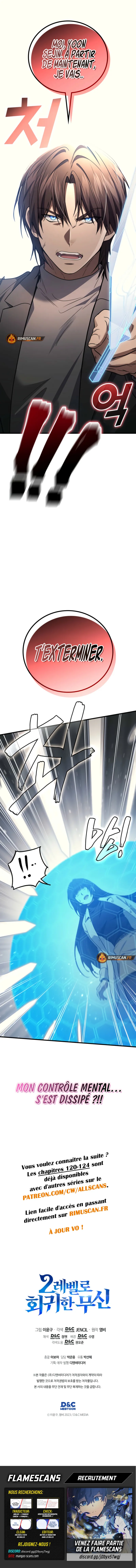 Read The Martial God Who Regressed Back to Level 2 FR Manga Online