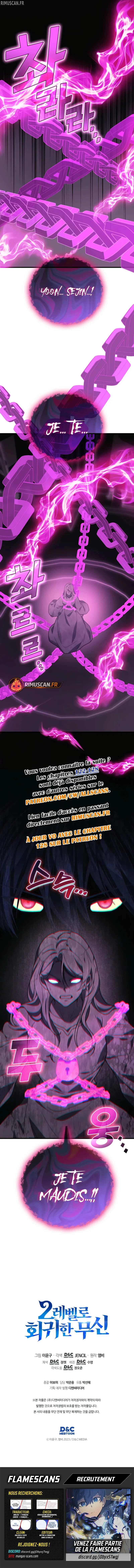 Read The Martial God Who Regressed Back to Level 2 FR Manga Online
