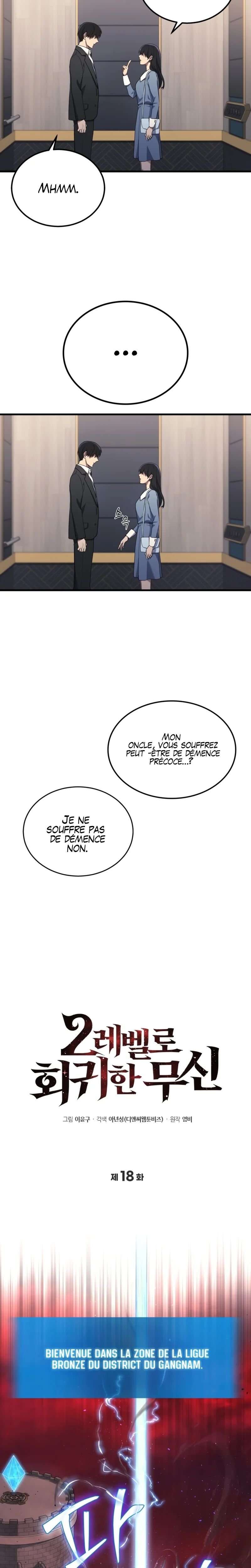 Read The Martial God Who Regressed Back to Level 2 FR Manga Online
