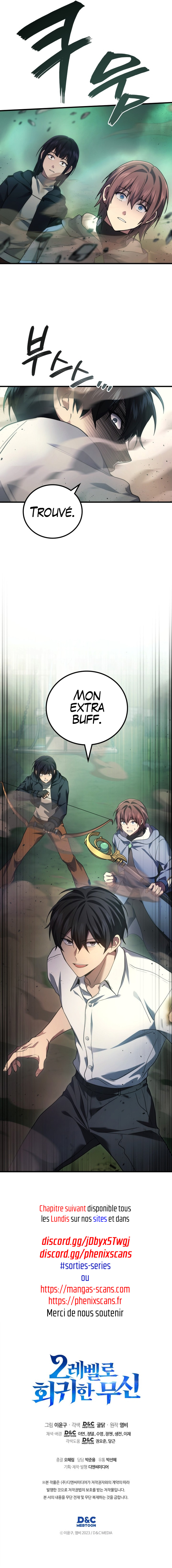 Read The Martial God Who Regressed Back to Level 2 FR Manga Online
