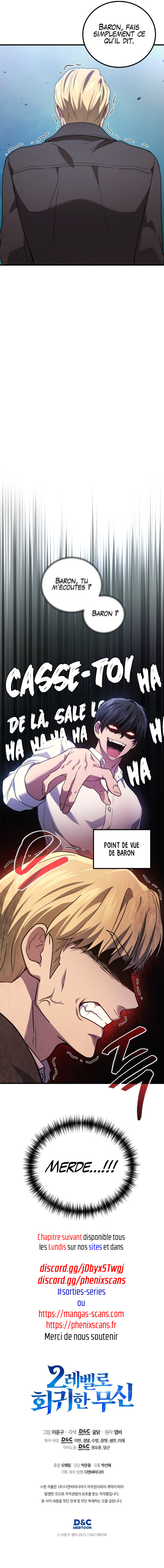 Read The Martial God Who Regressed Back to Level 2 FR Manga Online