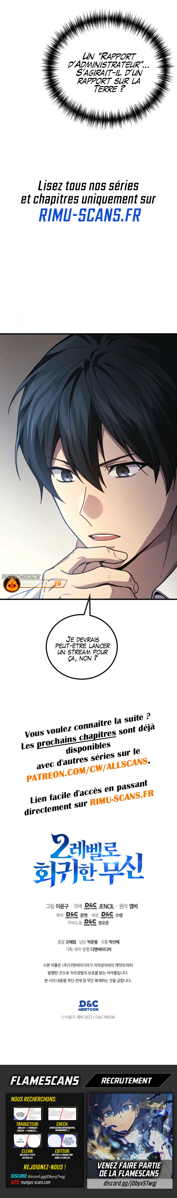 Read The Martial God who Regressed to Level 2 FR Manga Online