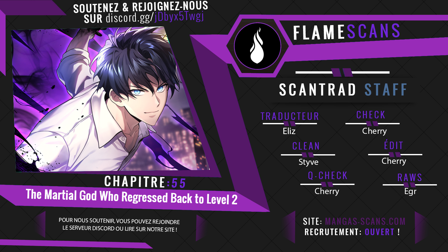 Read The Martial God who Regressed to Level 2 FR Manga Online