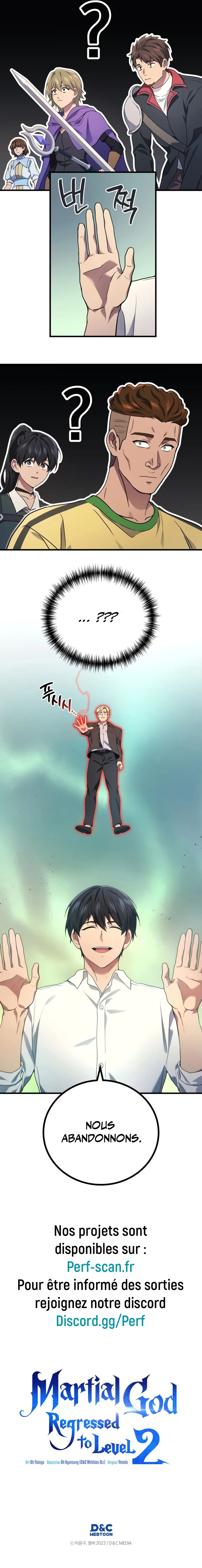 Read The Martial God who Regressed to Level 2 FR Manga Online