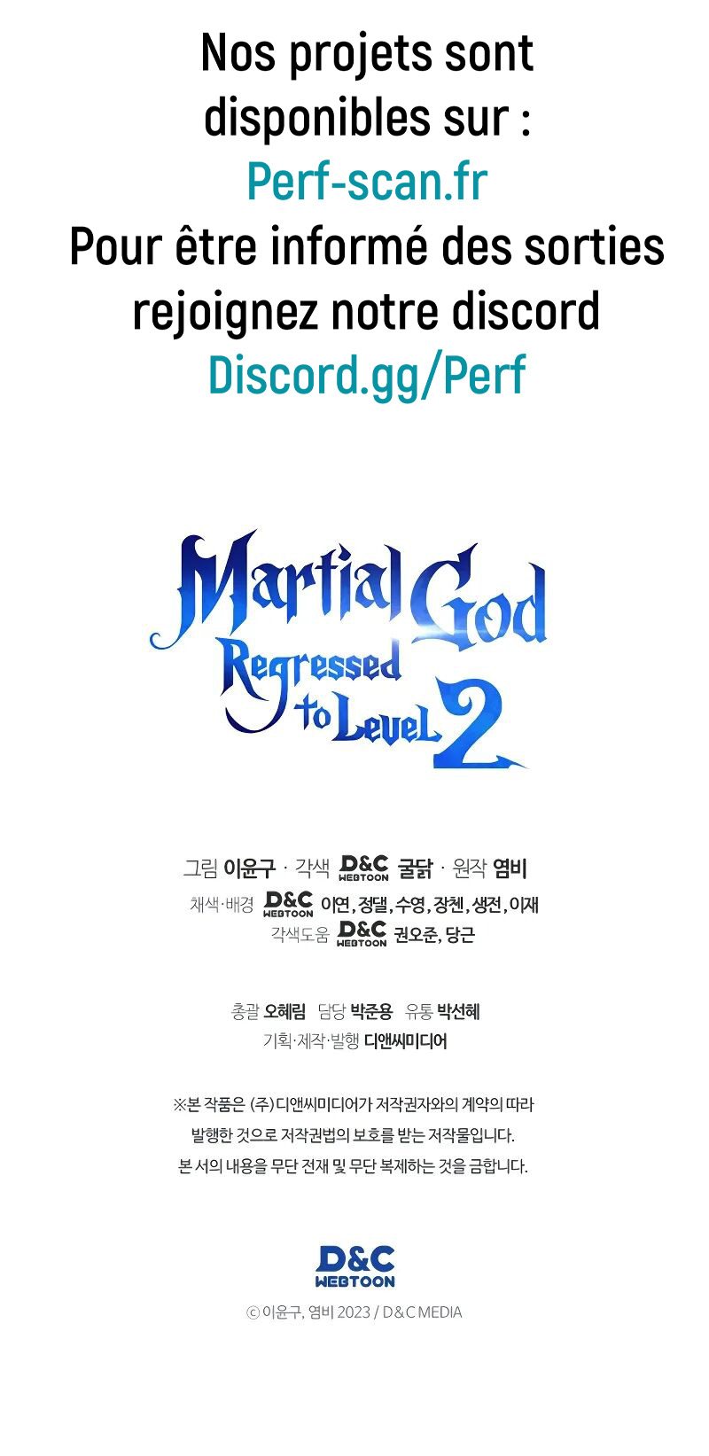 Read The Martial God who Regressed to Level 2 FR Manga Online