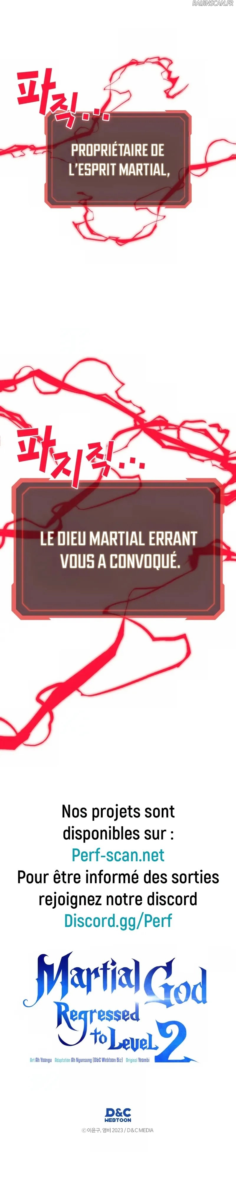 Read The Martial God who Regressed to Level 2 FR Manga Online