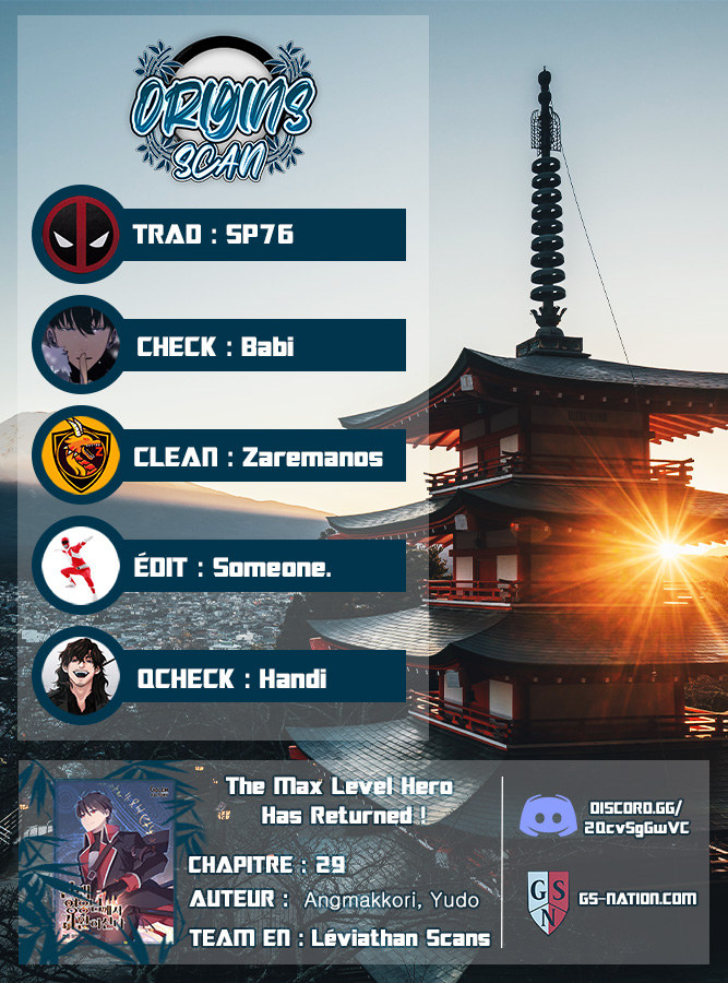 Read The Max Level Hero Has Returned FR Manga Online