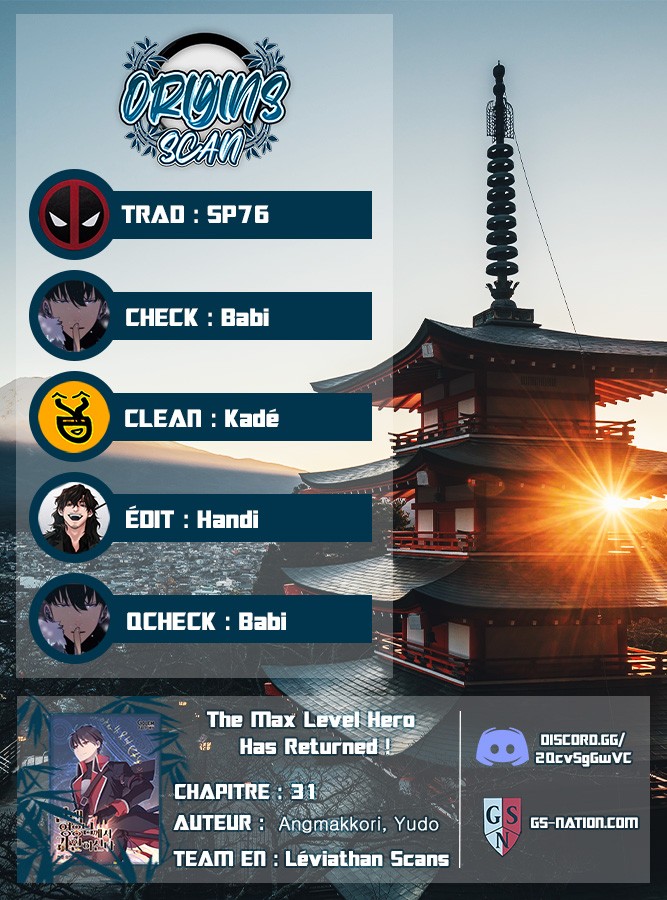 Read The Max Level Hero Has Returned FR Manga Online