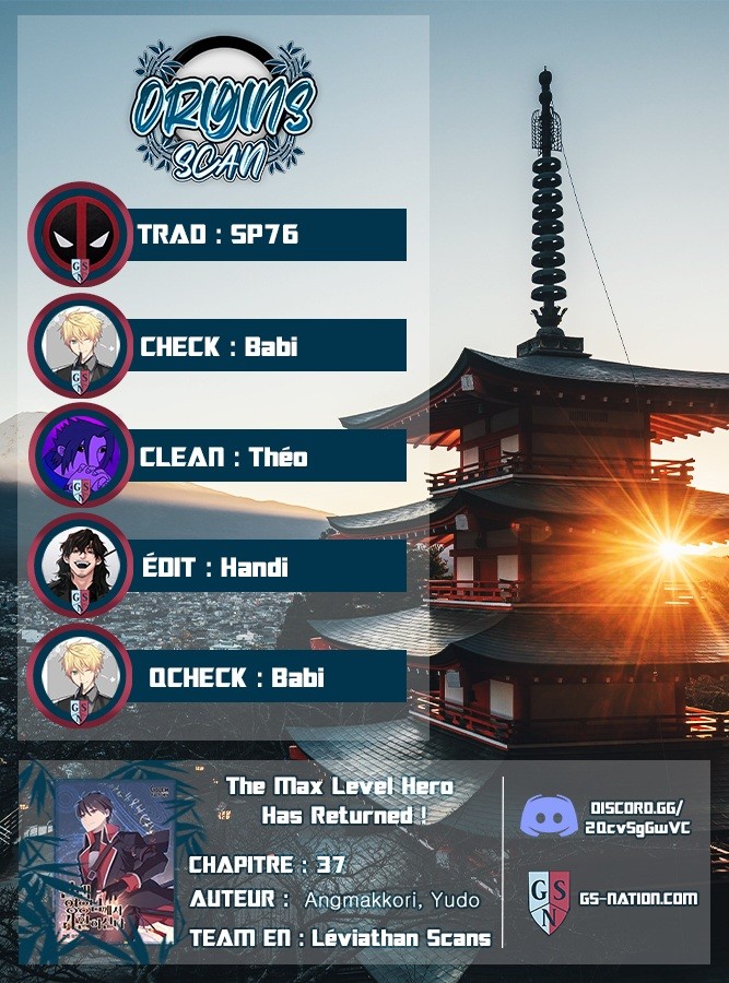 Read The Max Level Hero Has Returned FR Manga Online