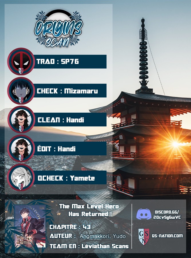 Read The Max Level Hero Has Returned FR Manga Online