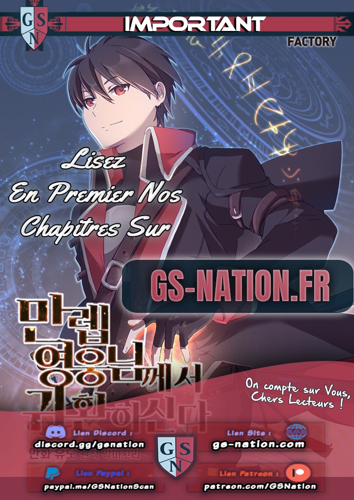Read The Max Level Hero Has Returned FR Manga Online