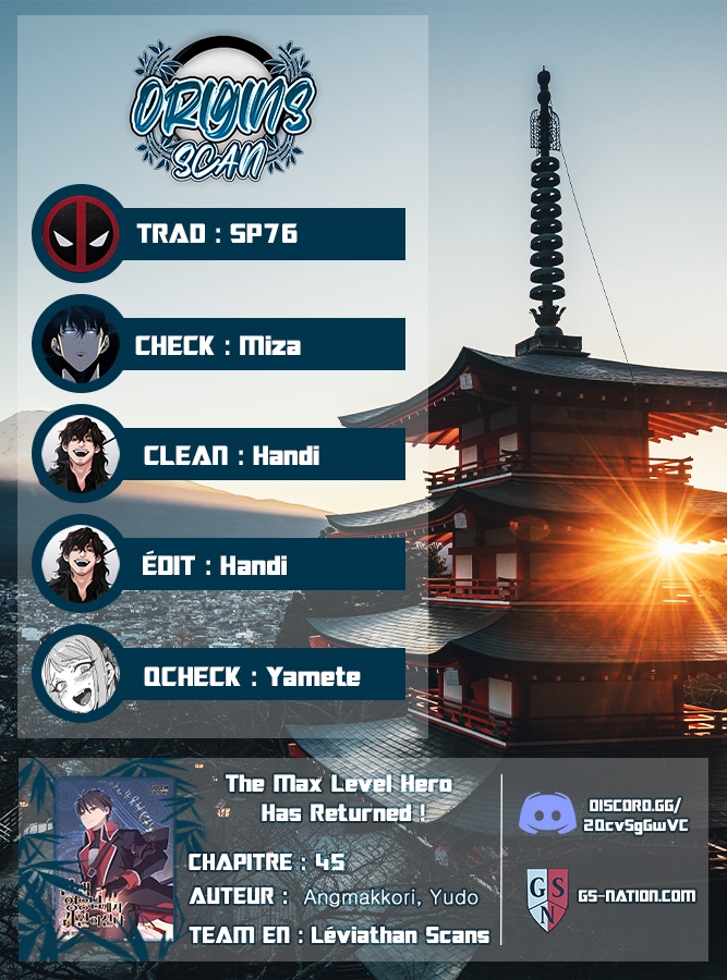 Read The Max Level Hero Has Returned FR Manga Online