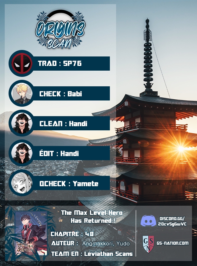 Read The Max Level Hero Has Returned FR Manga Online