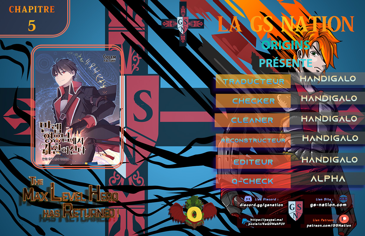 Read The Max Level Hero Has Returned FR Manga Online