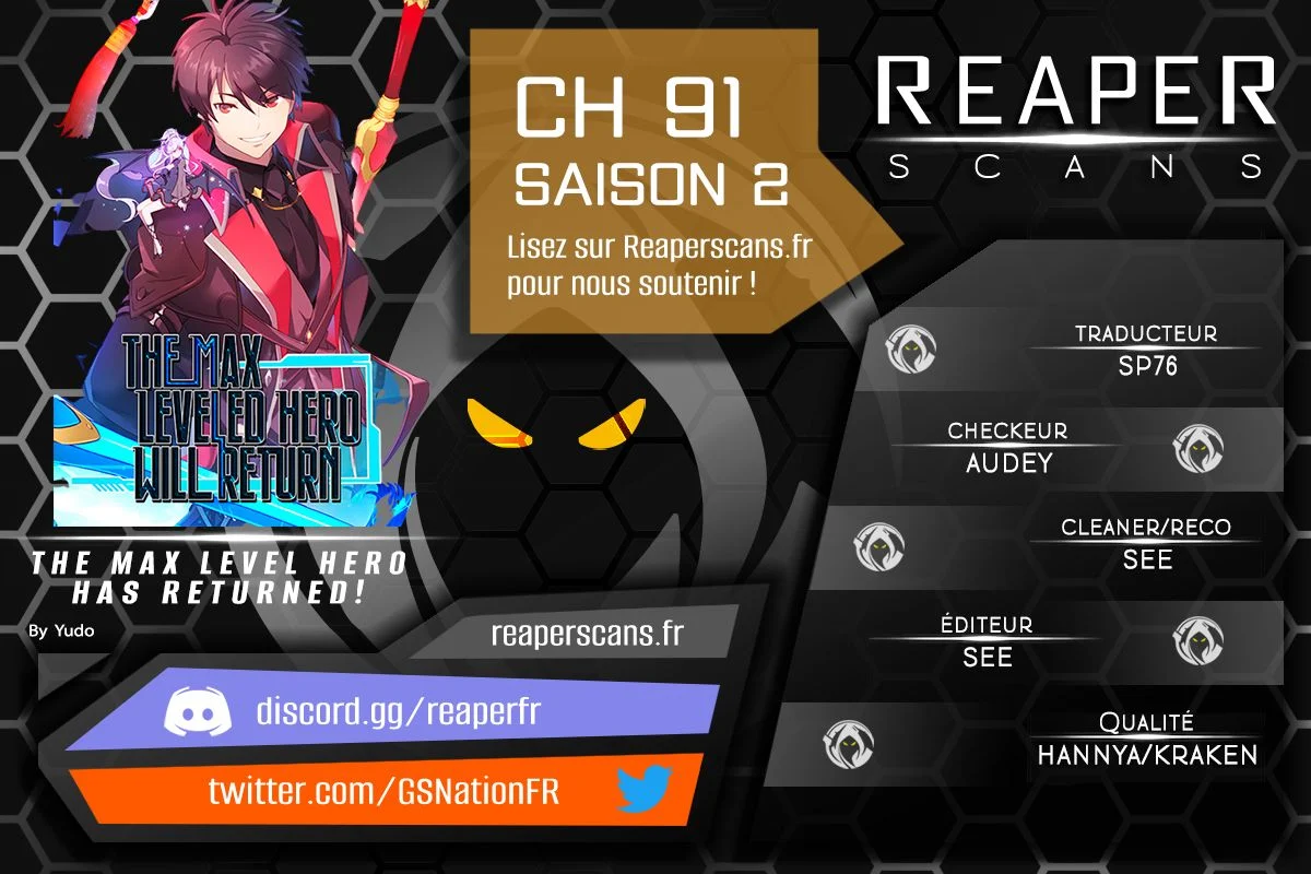 Read The Max Level Hero Has Returned FR Manga Online