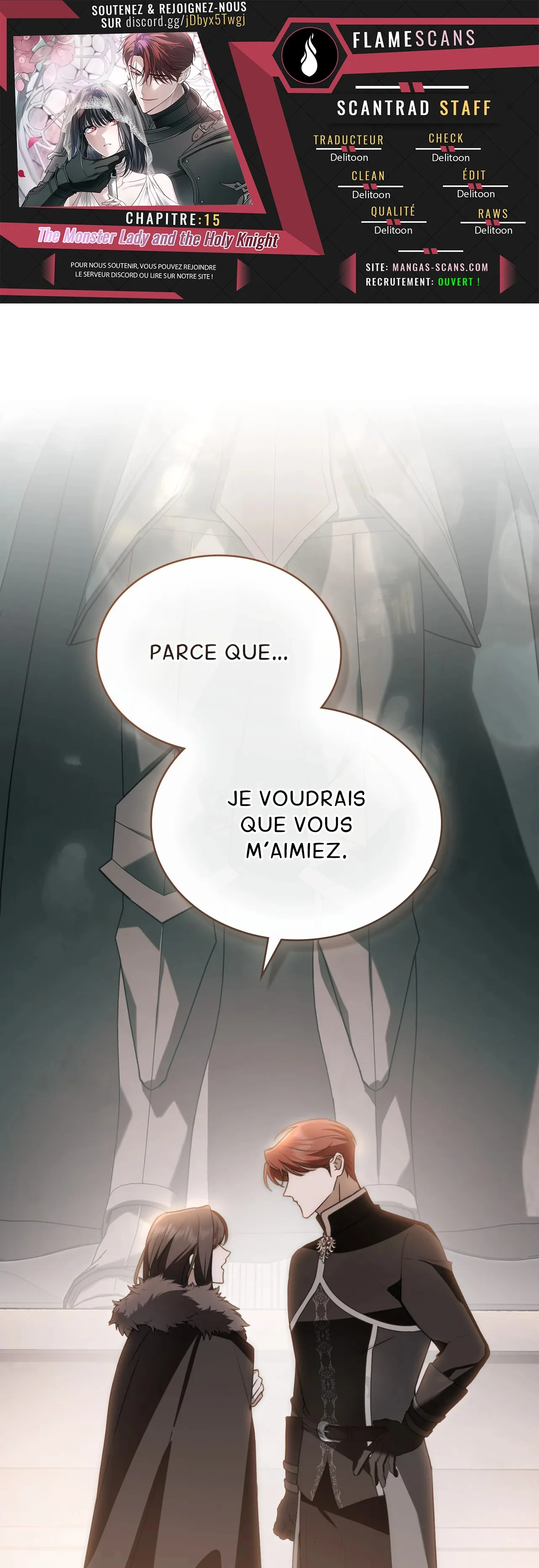 Read The Monster Lady and the Holy Knight FR Manga Online