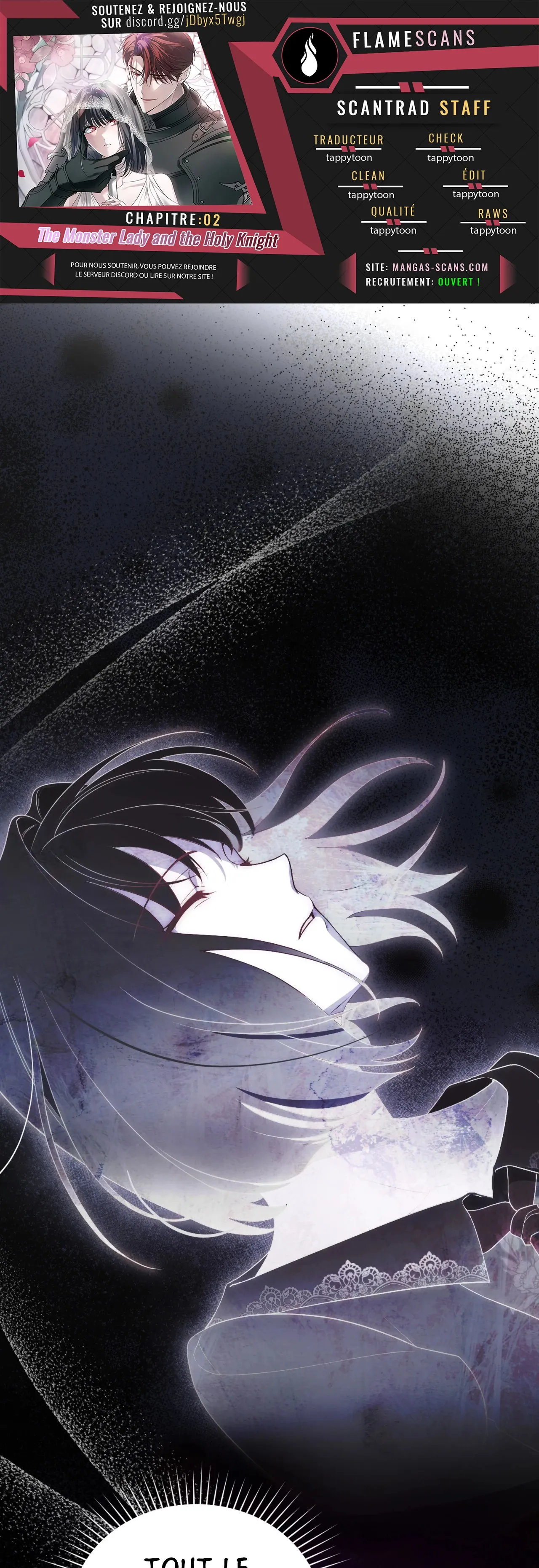 Read The Monster Lady and the Holy Knight FR Manga Online