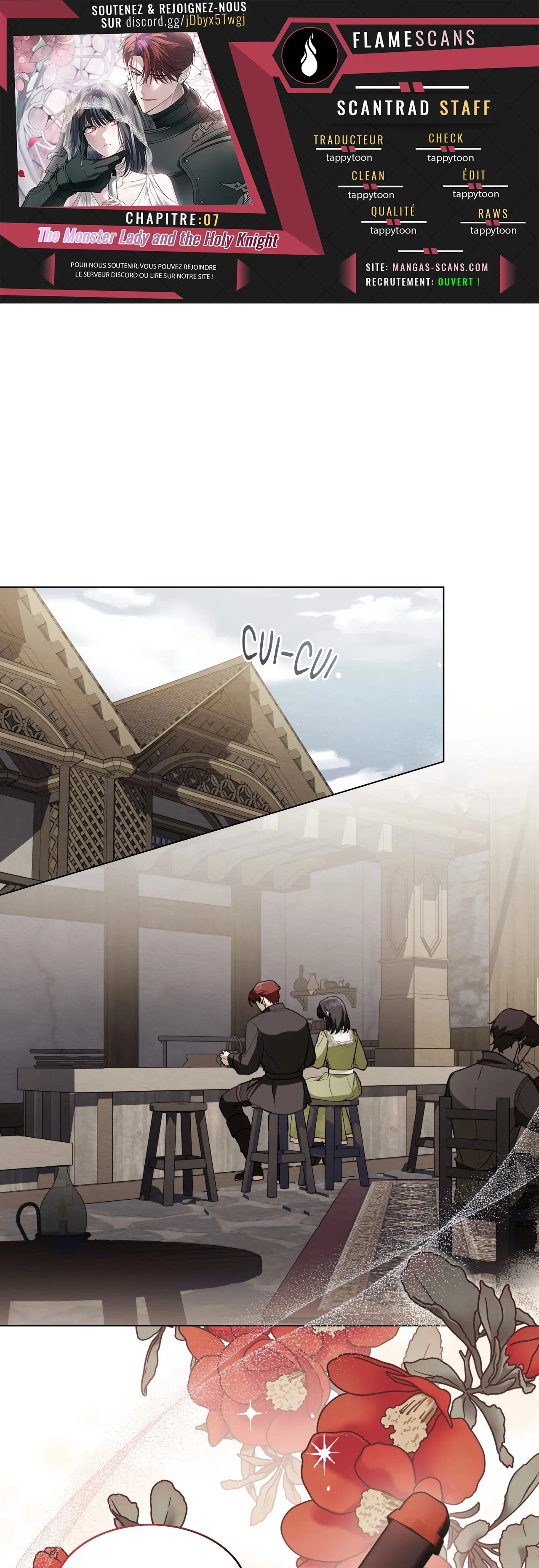 Read The Monster Lady and the Holy Knight FR Manga Online