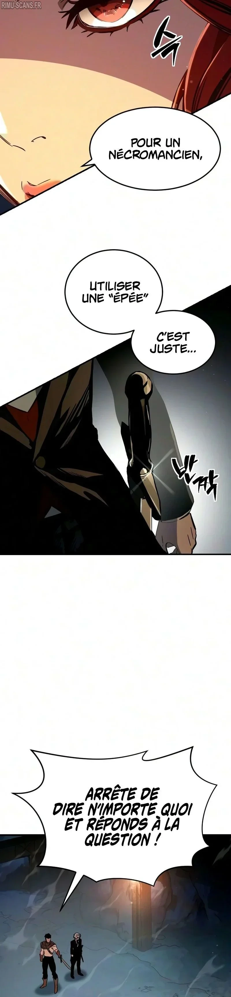 Read The Necromancer of a Renowned Sword Family FR Manga Online