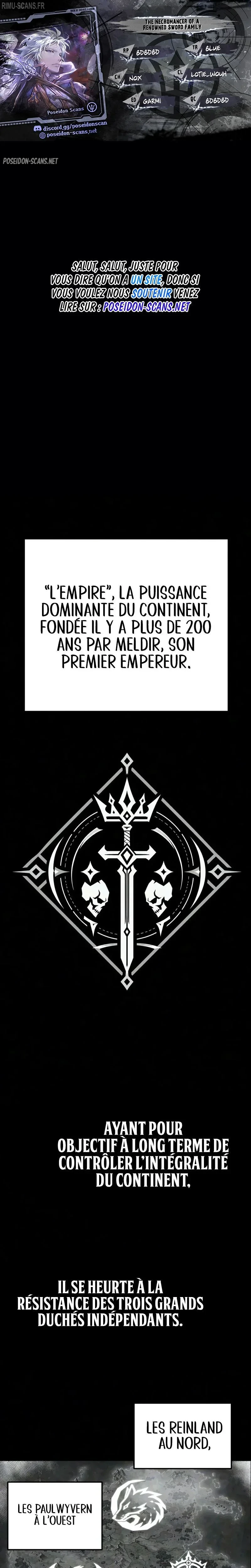 Read The Necromancer of a Renowned Sword Family FR Manga Online
