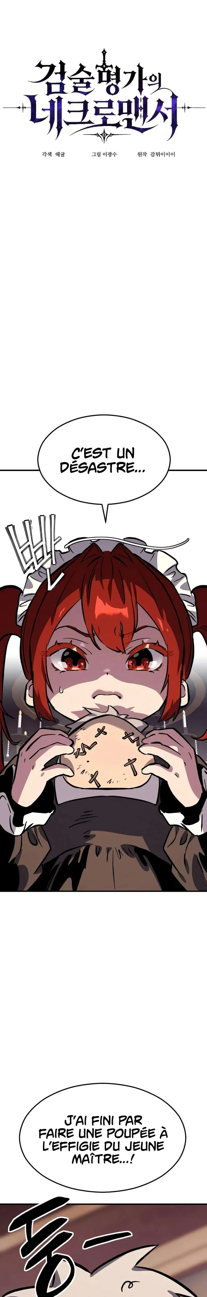 Read The Necromancer of a Renowned Sword Family FR Manga Online