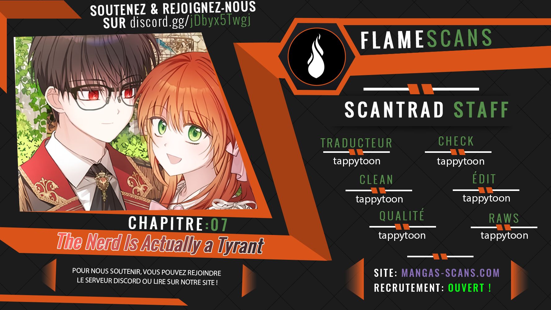 Read The Nerd is Actually a Tyrant FR Manga Online