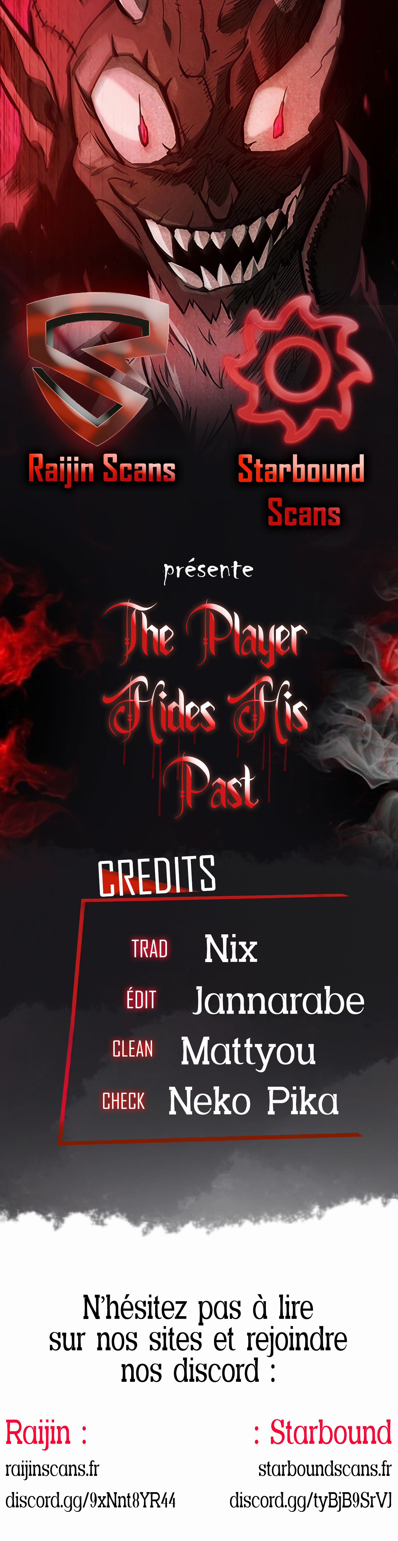 Read The Player Hides His Past FR Manga Online
