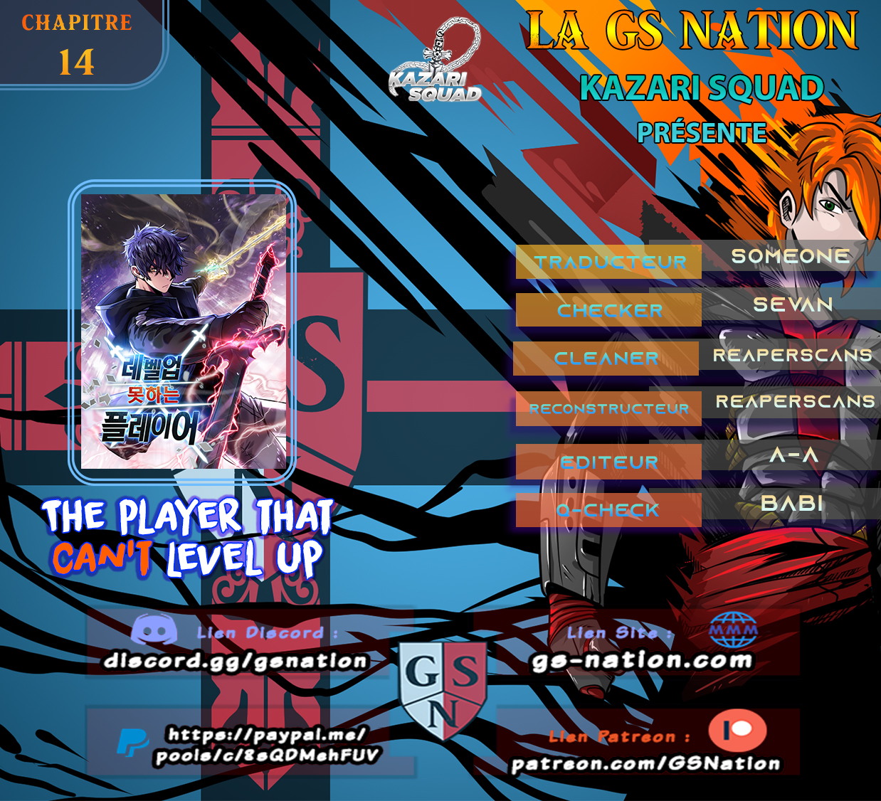 Read The Player that can’t Level Up FR Manga Online