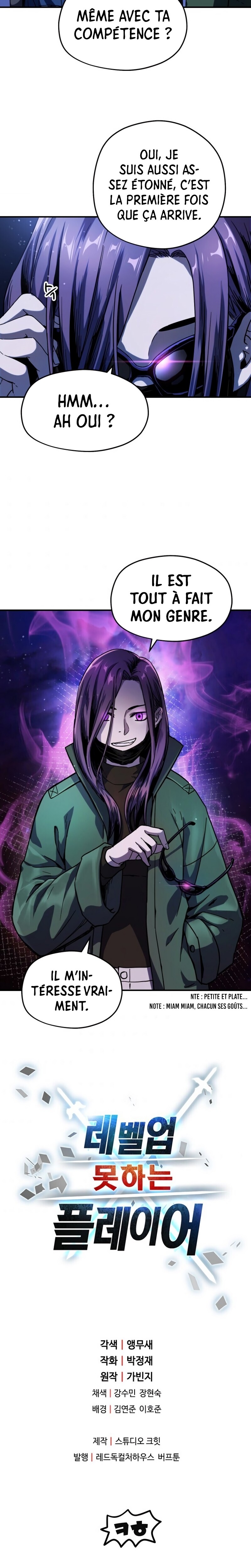 Read The Player that can’t Level Up FR Manga Online