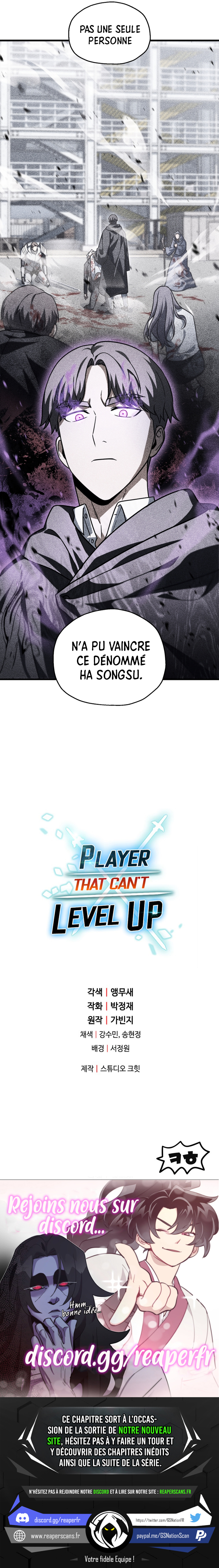 Read The Player that can’t Level Up FR Manga Online