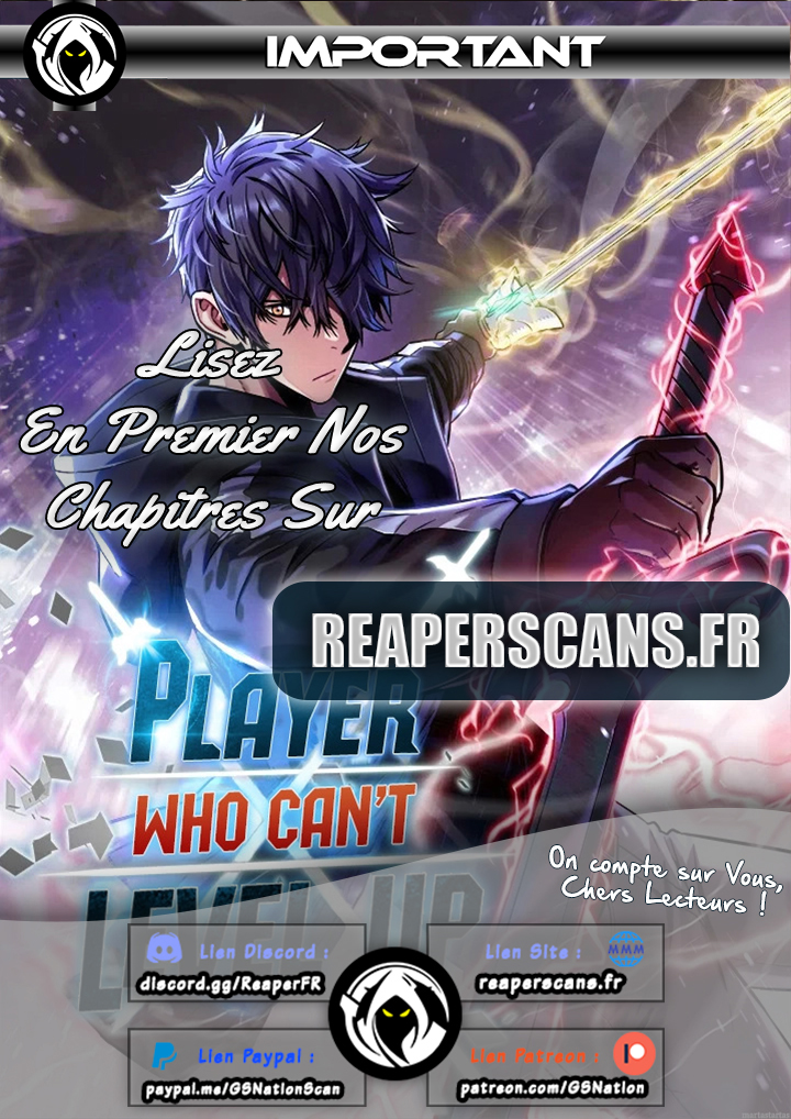 Read The Player that can’t Level Up FR Manga Online