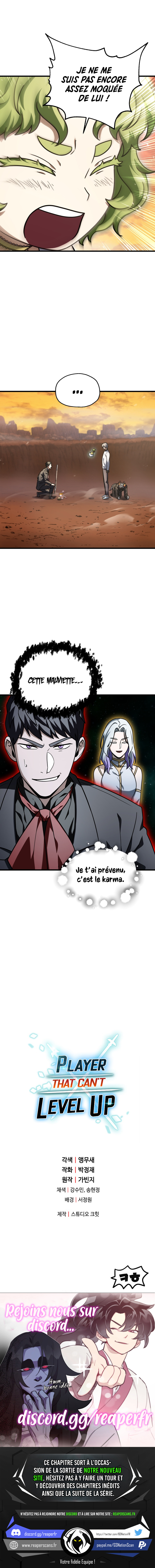 Read The Player that can’t Level Up FR Manga Online