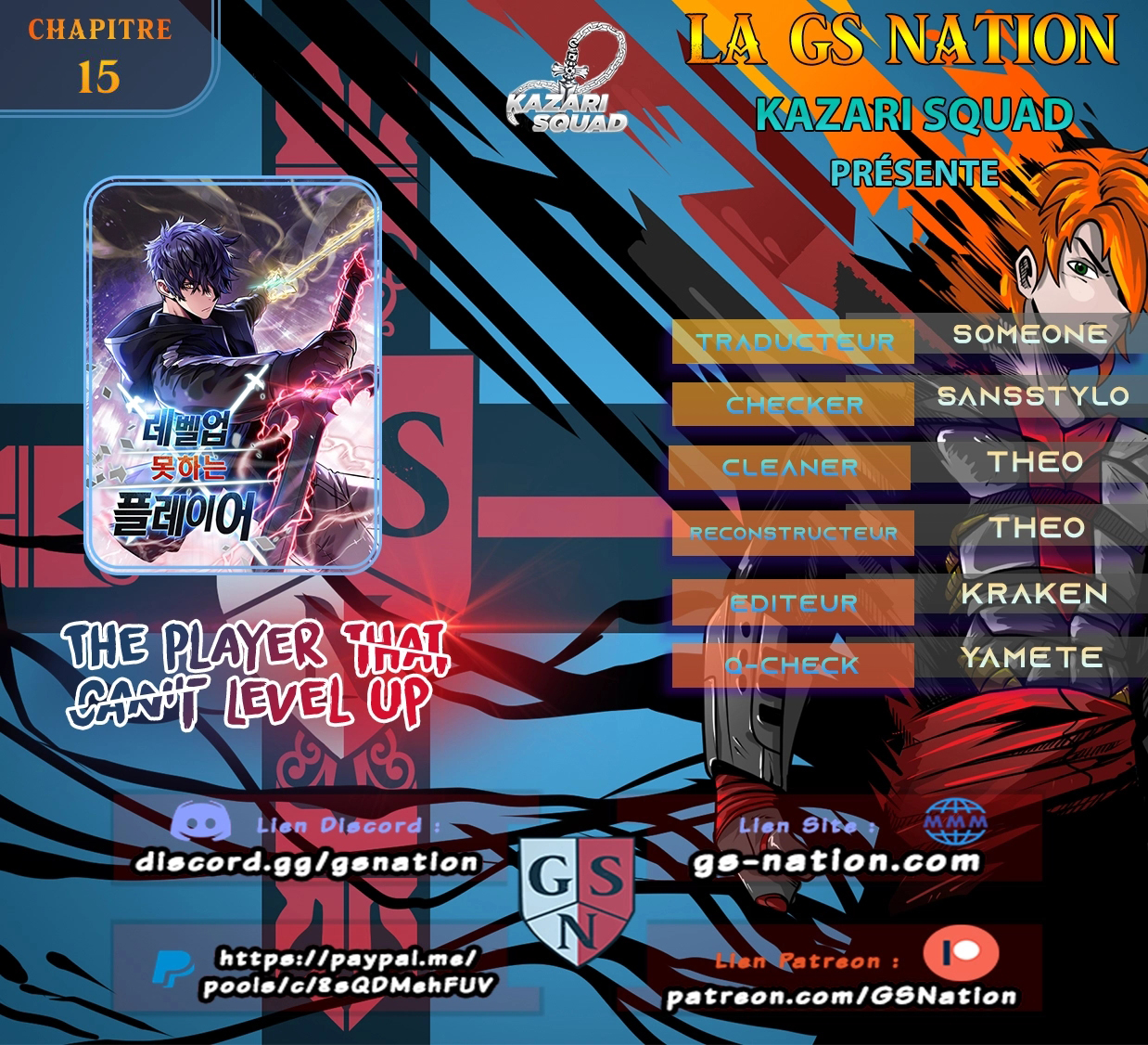 Read The Player that can’t Level Up FR Manga Online