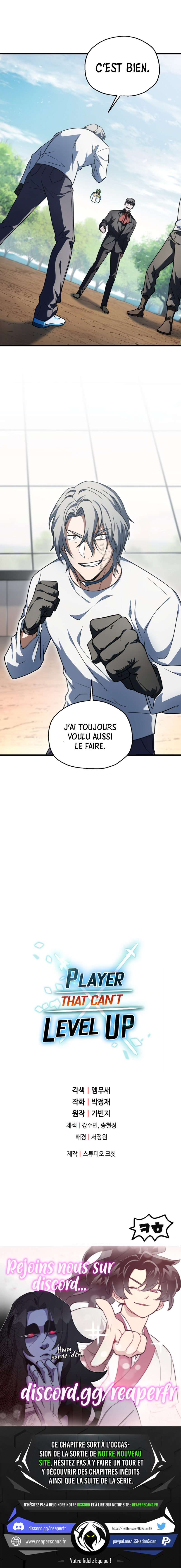 Read The Player that can’t Level Up FR Manga Online