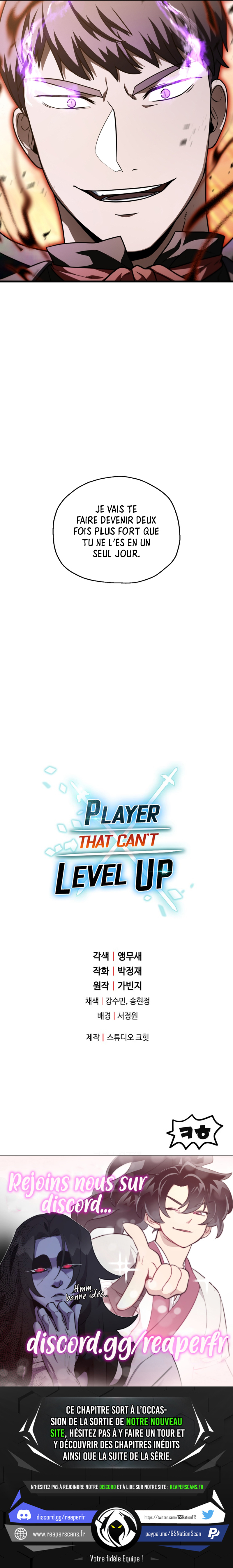 Read The Player that can’t Level Up FR Manga Online