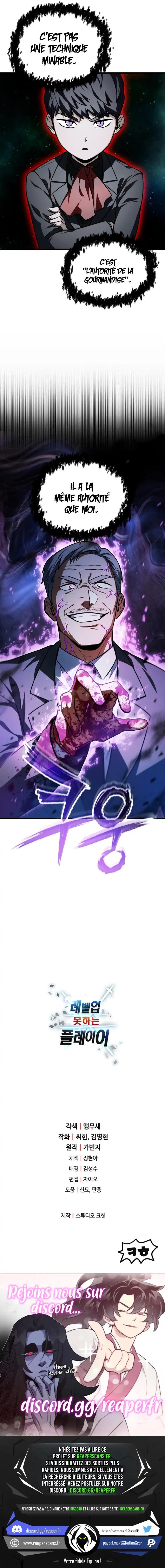 Read The Player that can’t Level Up FR Manga Online