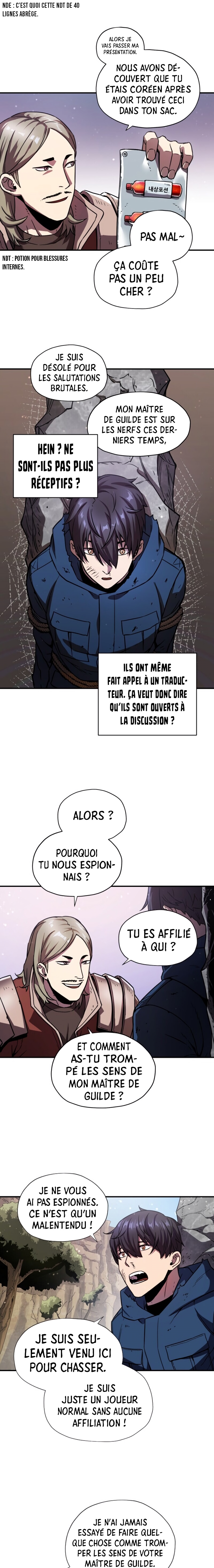 Read The Player that can’t Level Up FR Manga Online
