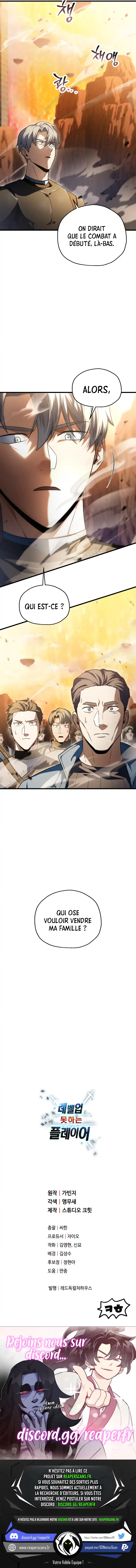 Read The Player that can’t Level Up FR Manga Online