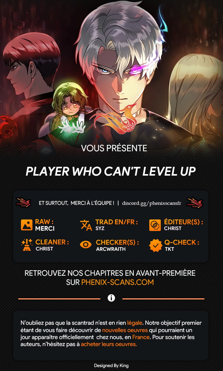 Read The Player that can’t Level Up FR Manga Online